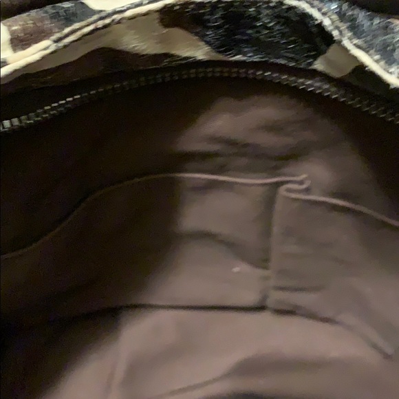 Tru Braccialini Ex-Large Animal Print Leather Bag - Picture 7 of 8